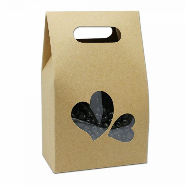 Kraft Paper Packaging With Handle Foldable Wedding Party Box - Image 7