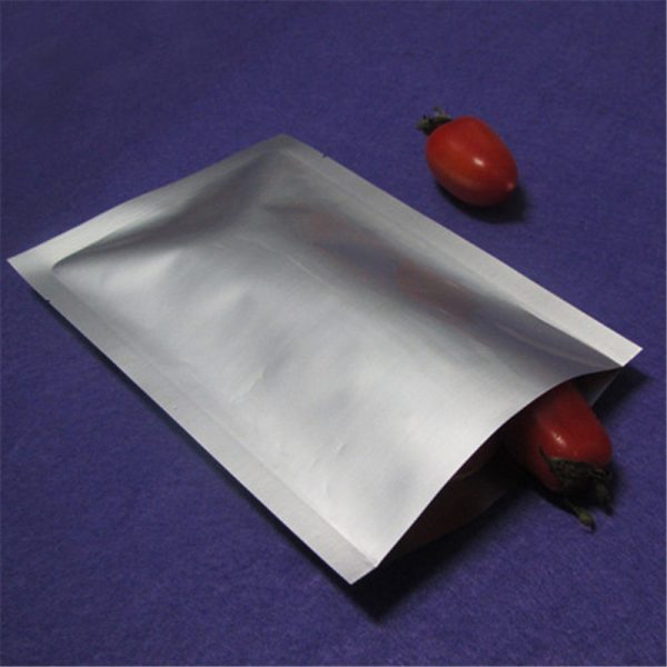 Heat Seal Pure Aluminum Foil Mylar Bags Vacuum Food Storage Package Pouch