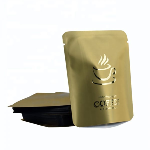 Matte Heat Sealable Coffee Package Bag With Tear Notch - Image 3