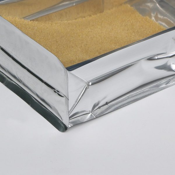 Aluminum Foil Zip Lock Bags High Quality Front Clear Plastic Food Pouches Tea Coffee Power Packaging Bag Eight Sides - Image 4